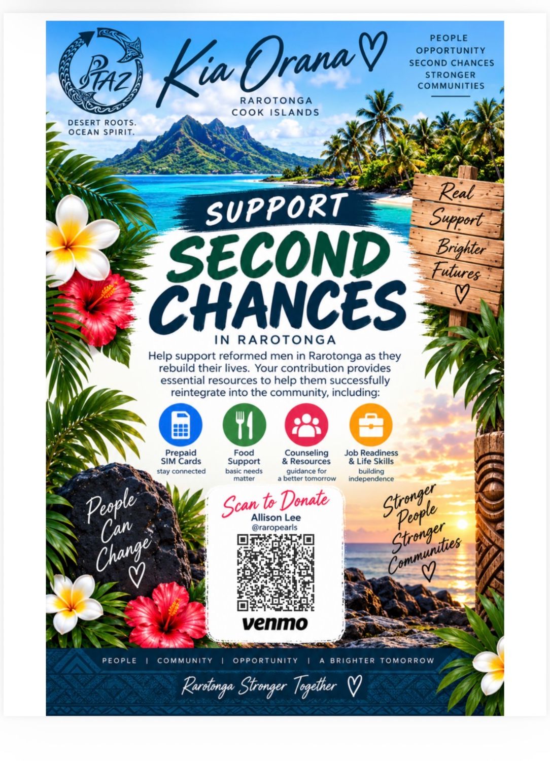 Support Men's Re-Entry in Rarotonga Support Men's Re-Entry in Rarotonga