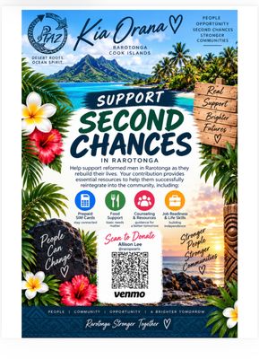 Support Men's Re-Entry in Rarotonga