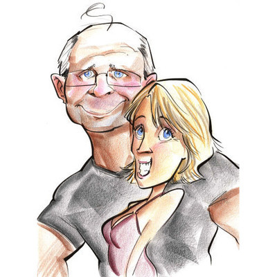 Caricature - Two People