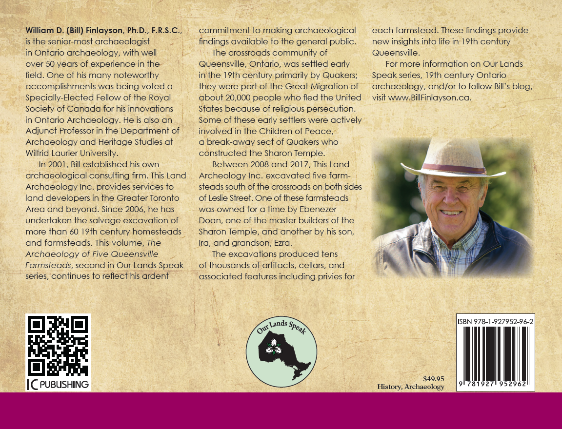 The Archaeology of Five Queensville Farmsteads (e-book)