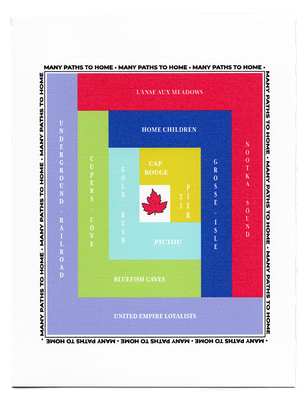 Many Paths to Home greeting card