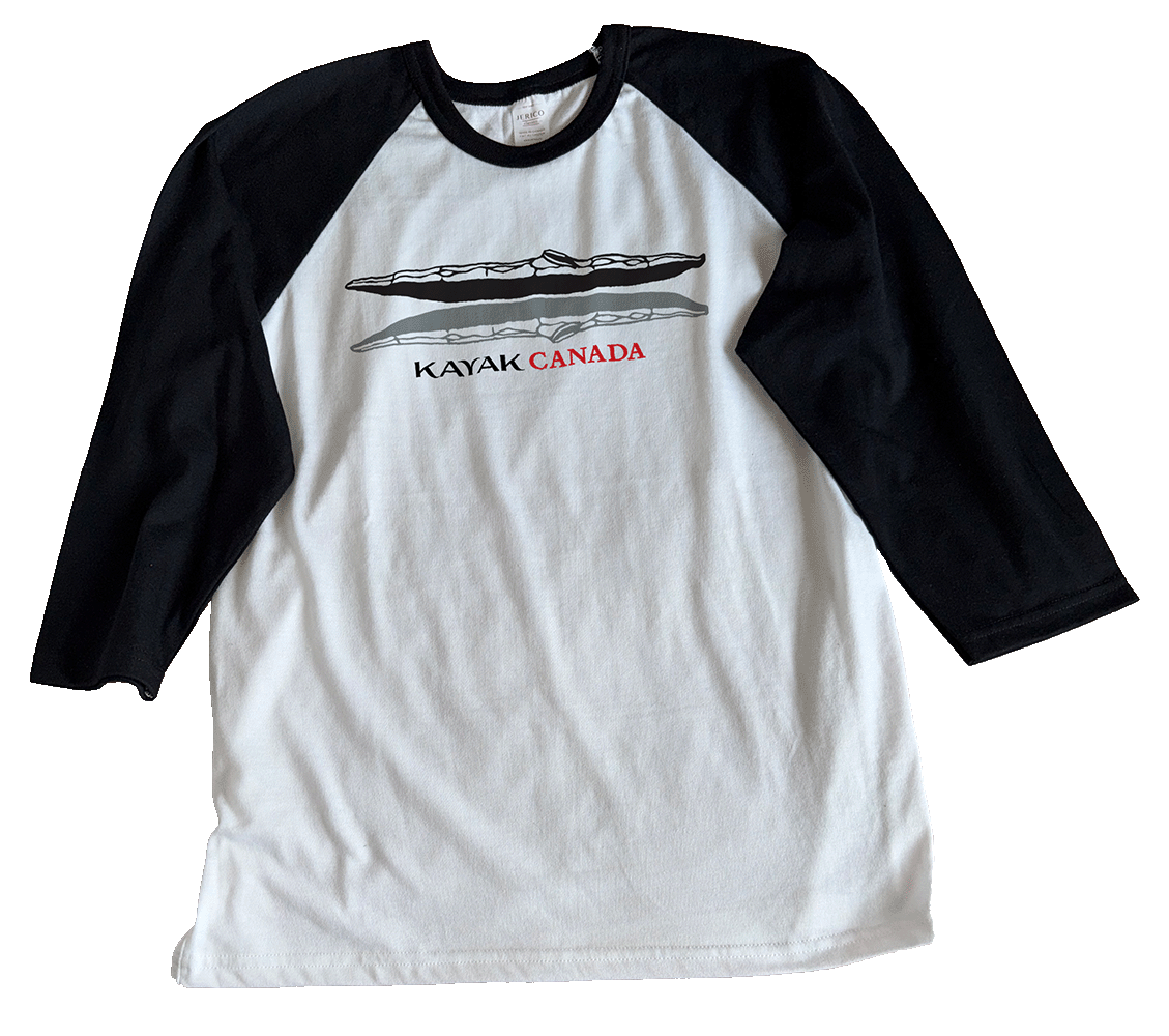 Kayak Canada Baseball T-shirt