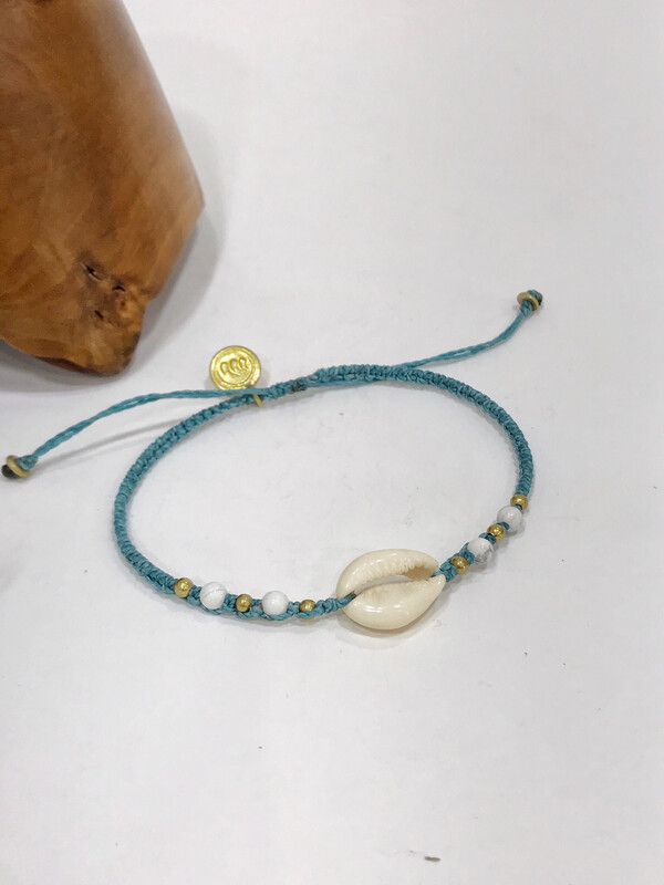 Cowrie Waterproof Anklet