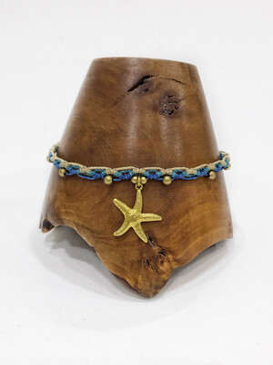 Starfish Multi Coloured Anklet