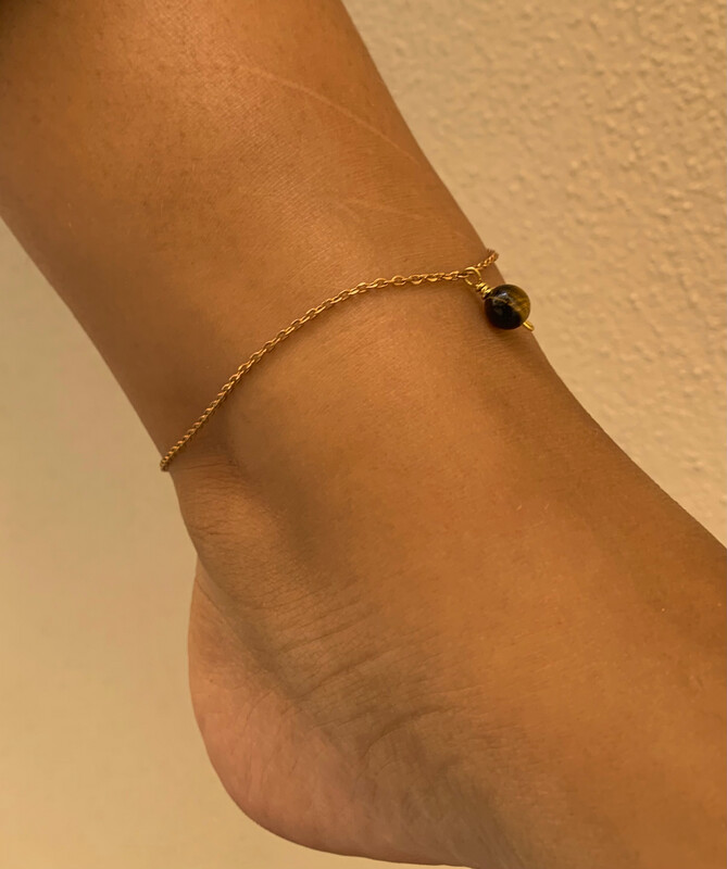 Custom Make Your Own Gemstone Anklets