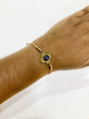 Ethnic Brass Anklet Or Bracelet