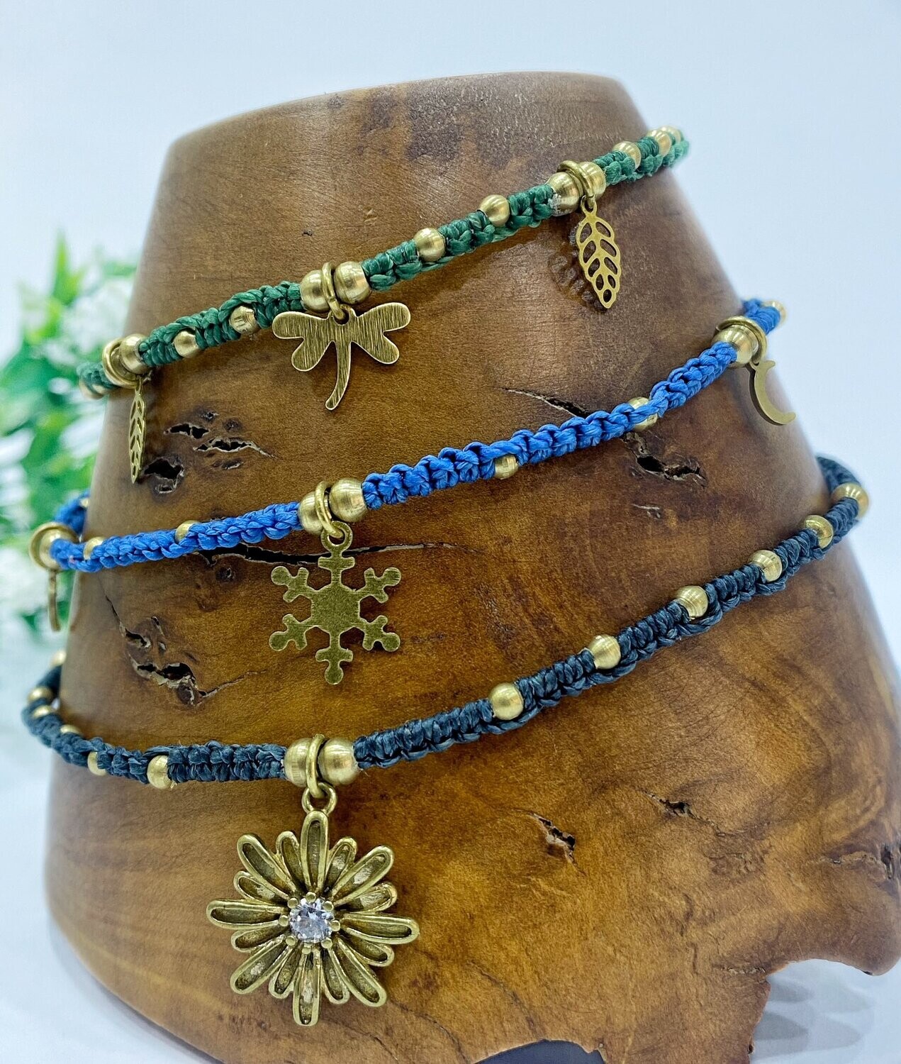 Waterproof Macrame Anklets