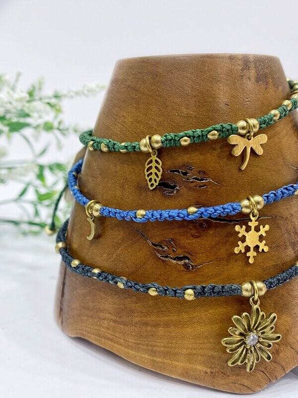 Waterproof Macrame Anklets