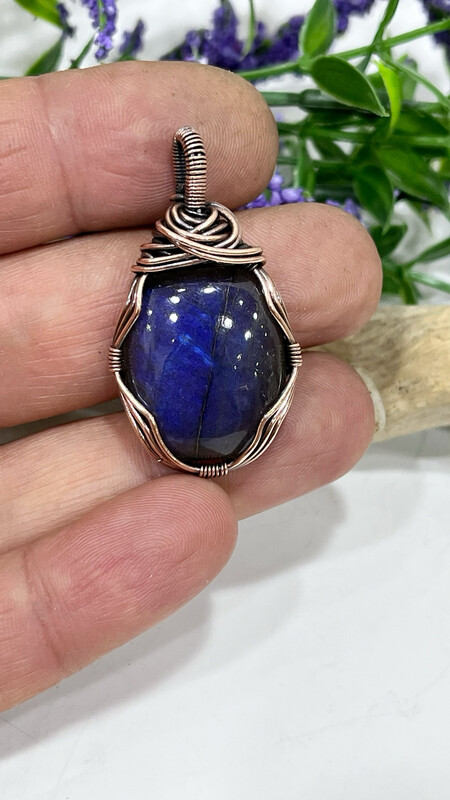 Labradorite Copper Necklace