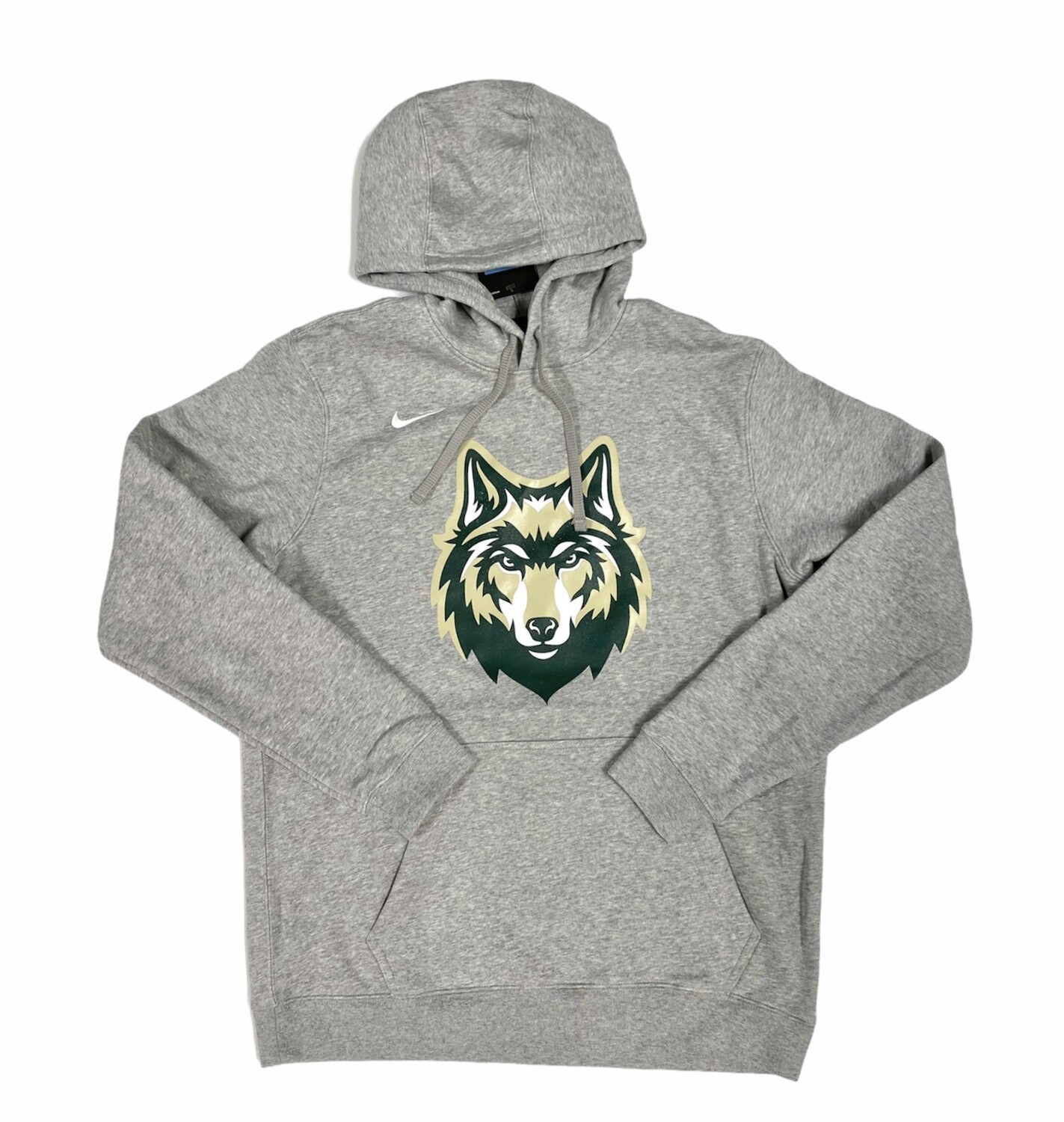 Grey Nike Wolf Logo Sweatshirt