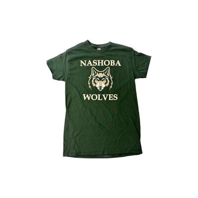 Large  Nashoba Wolves T-Shirt - Green