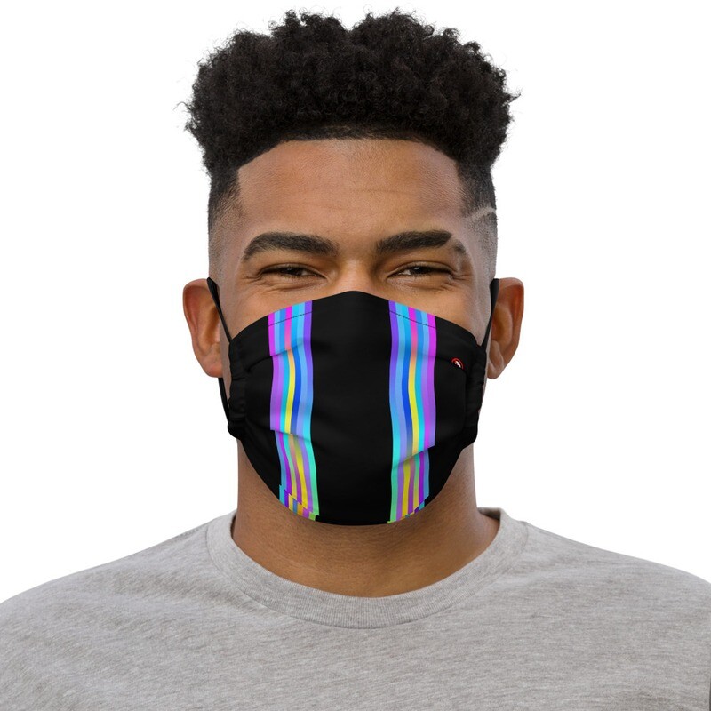 Clapham Rain Premium Face Mask - Black
