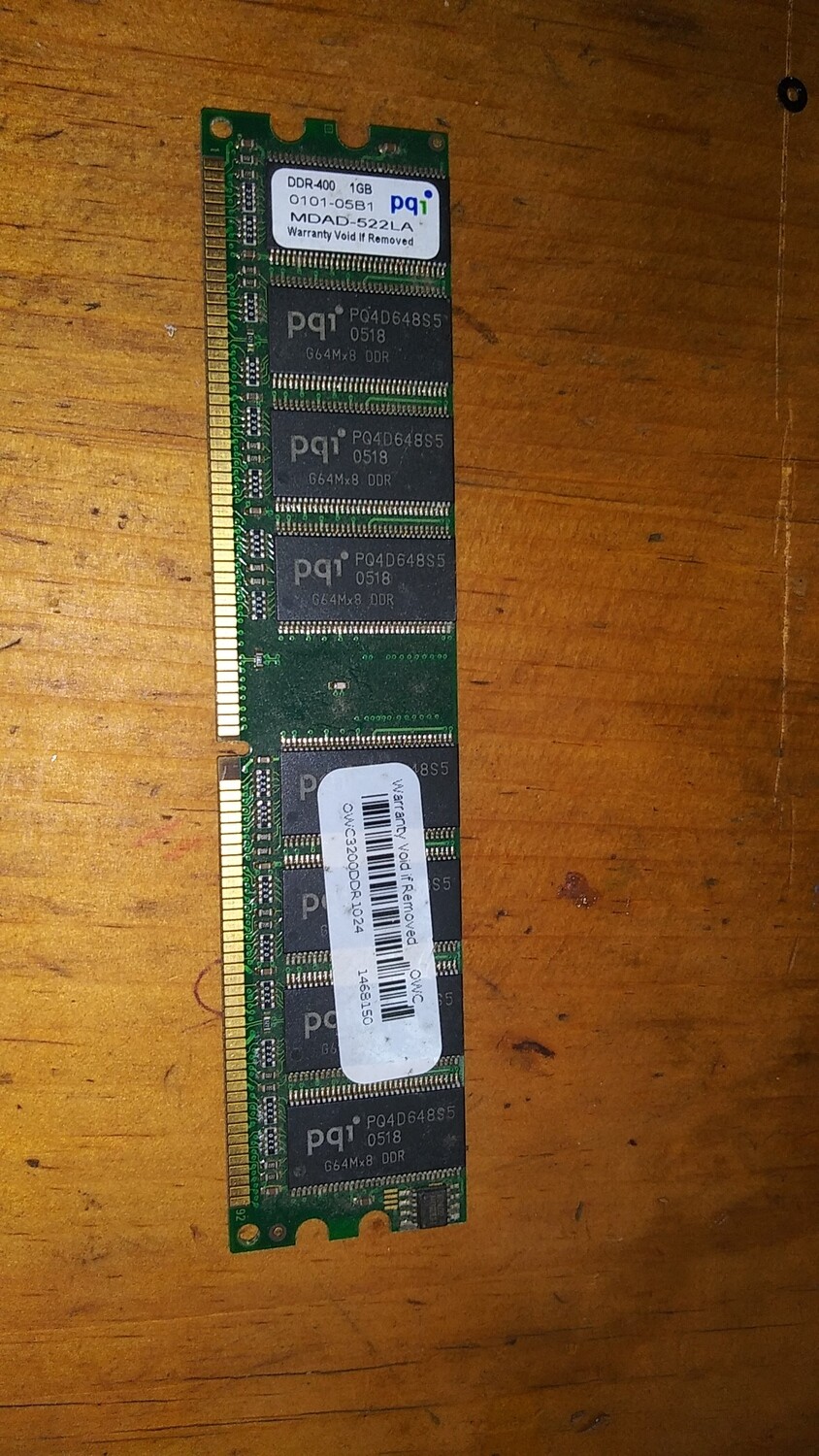 1 GB PC 3200 DDR 400