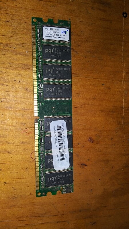 1 GB PC 3200 DDR 400