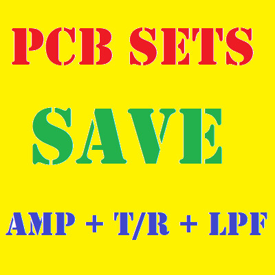 PCB Sets for Complete Amplifiers
