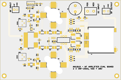 AN1819 500W/700W Amplifier Board