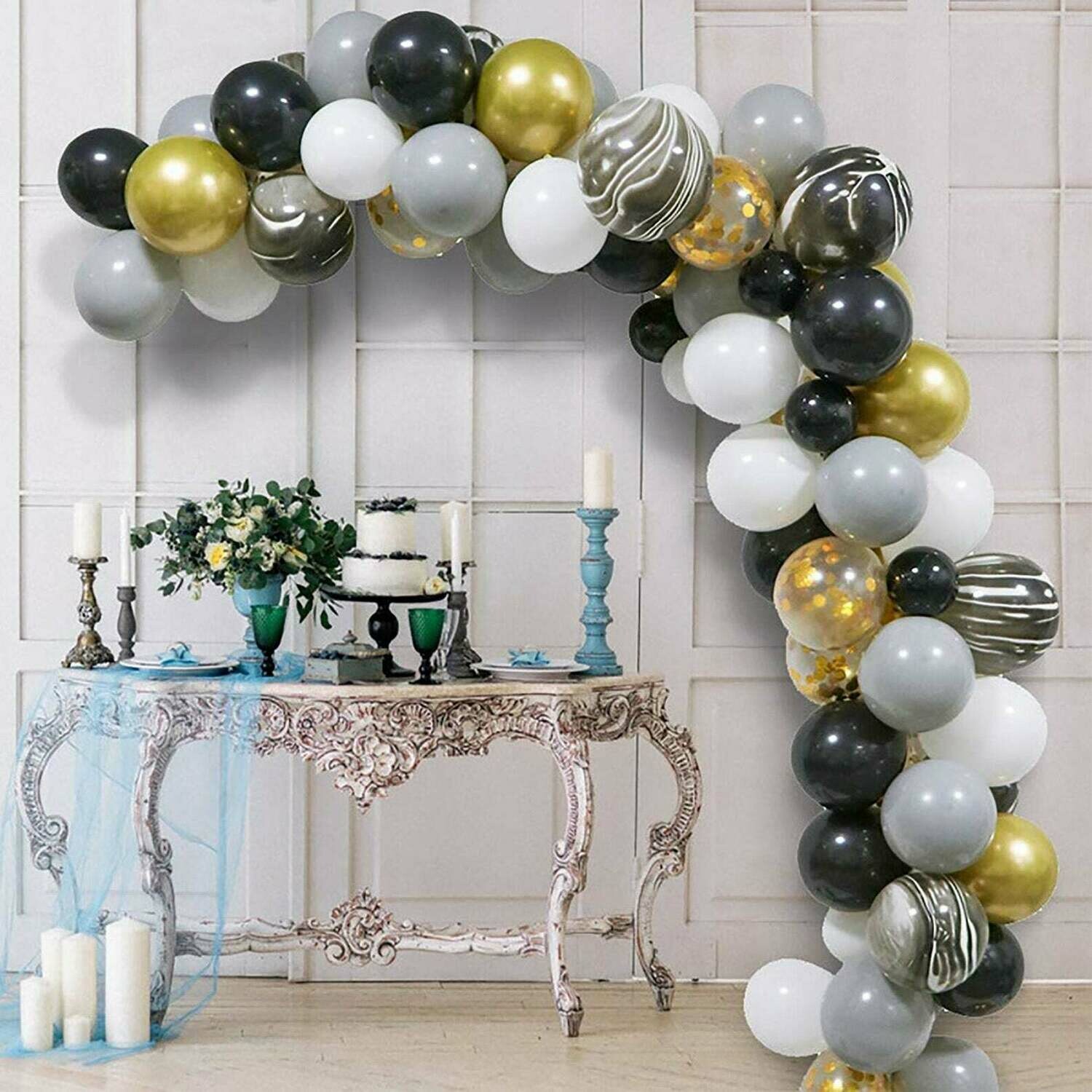 Marbling Balloon Garland Kit, Balloon Arch Kit, Party Decor, Wedding Decoration, Baby Shower, Bachelorette Party, Party Supplies
