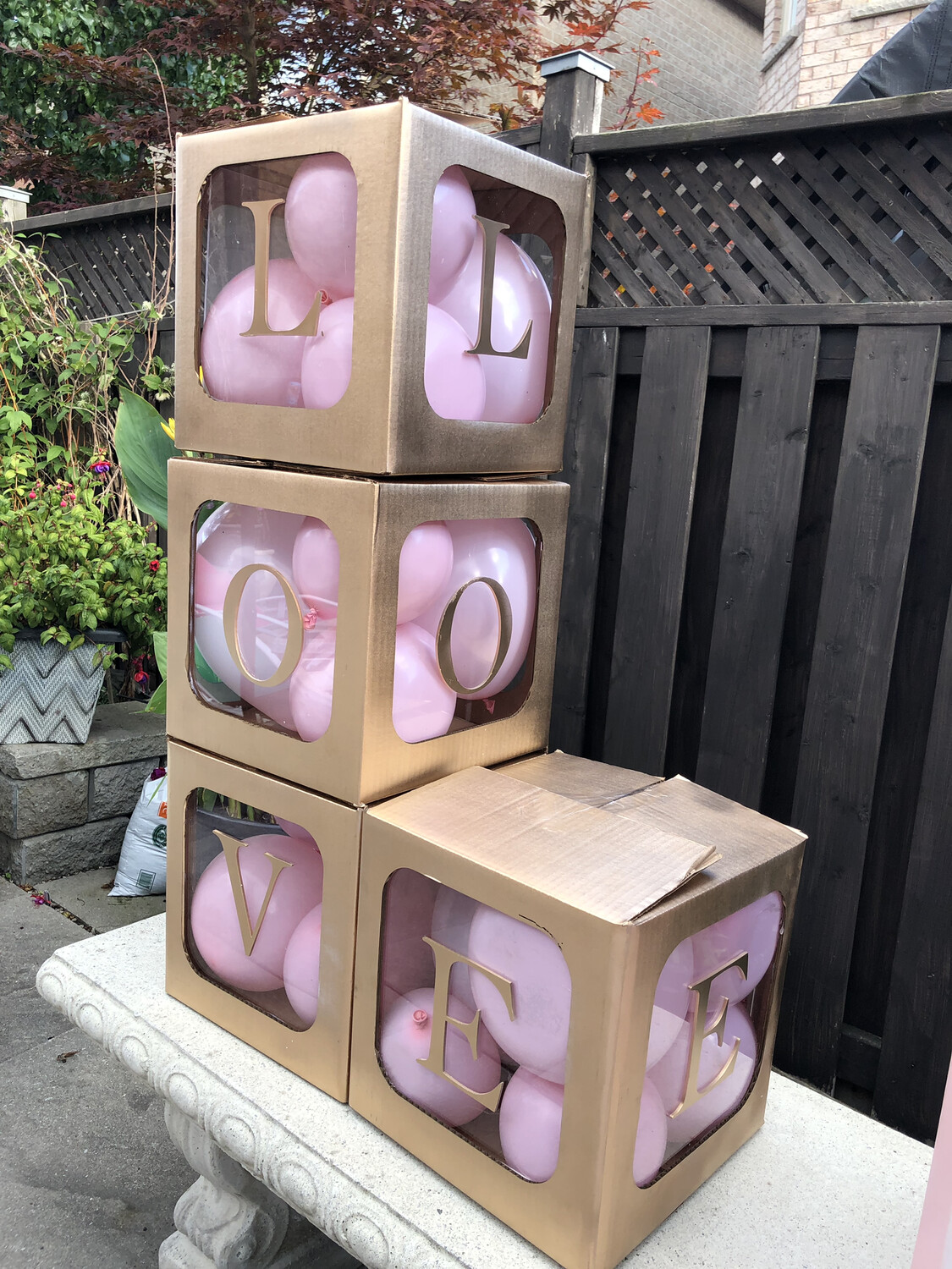 Gold Baby Shower Paperboard Box Baby Shower Boy Girl BabyShower First Birthday Party Decorations Baby Shower Decor Party Favors