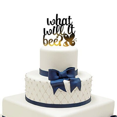 What will it bee Cake Topper