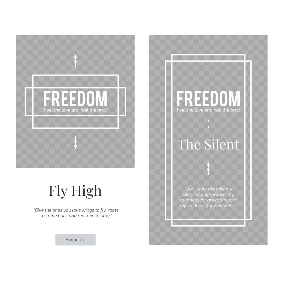 Digital file Set Of Instagram Stories Background
