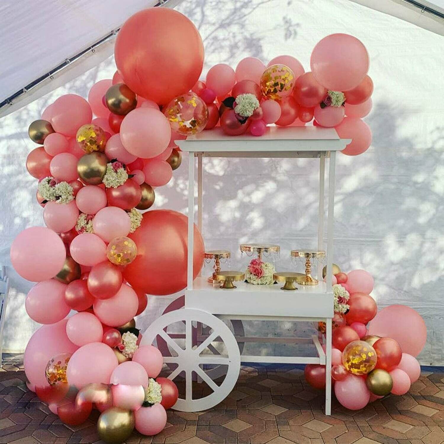 109 pcs DIY balloons Garland arch Kit For bridal shower Birthday Party Wedding Anniversary Easter Thanksgiving balloon decor