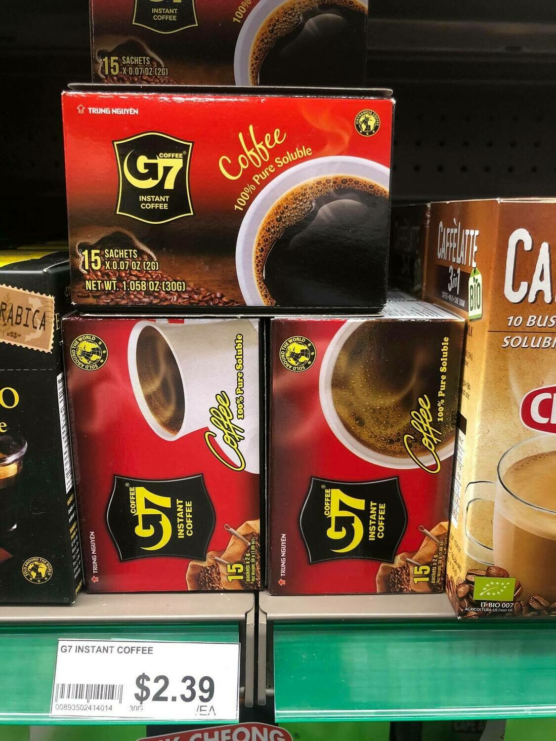Cafe pha sẵn Trung Nguyên G7 15 gói