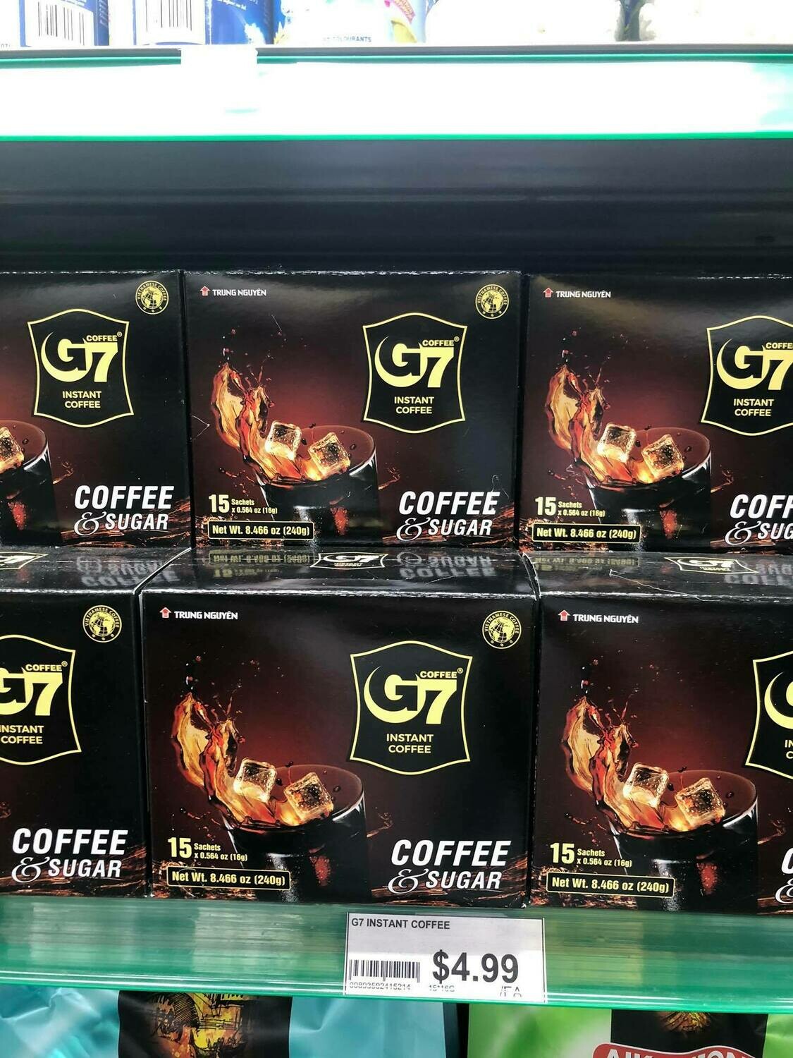 Cafe Trung Nguyên đen đá G7