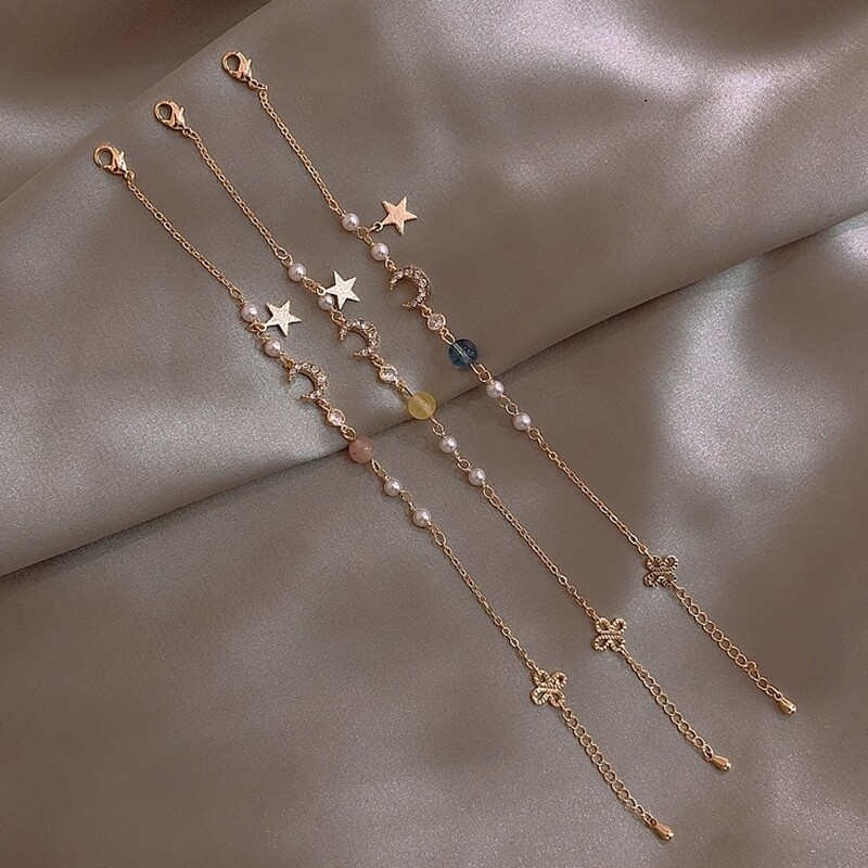 new classic Star Moon Bracelet Korean female jewelry