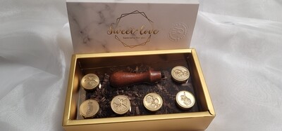 A package of 6 style of roses Wax Seal Stamp
