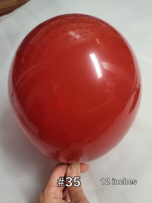 Wine red balloon