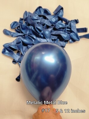 Metalic Blue Balloon 