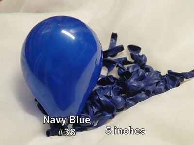 Navy blue balloon