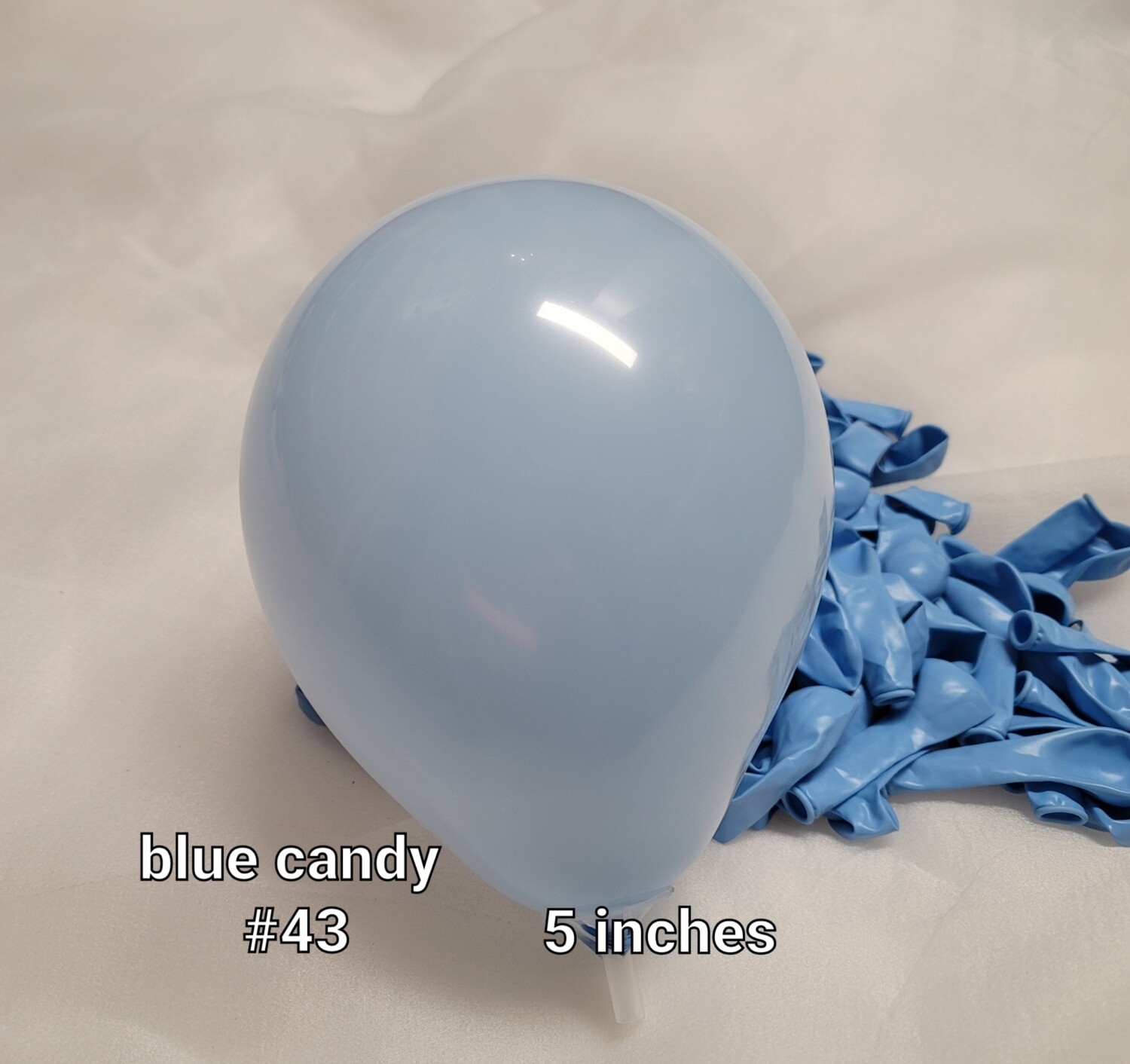 Blue candy balloon