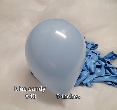 Blue candy balloon