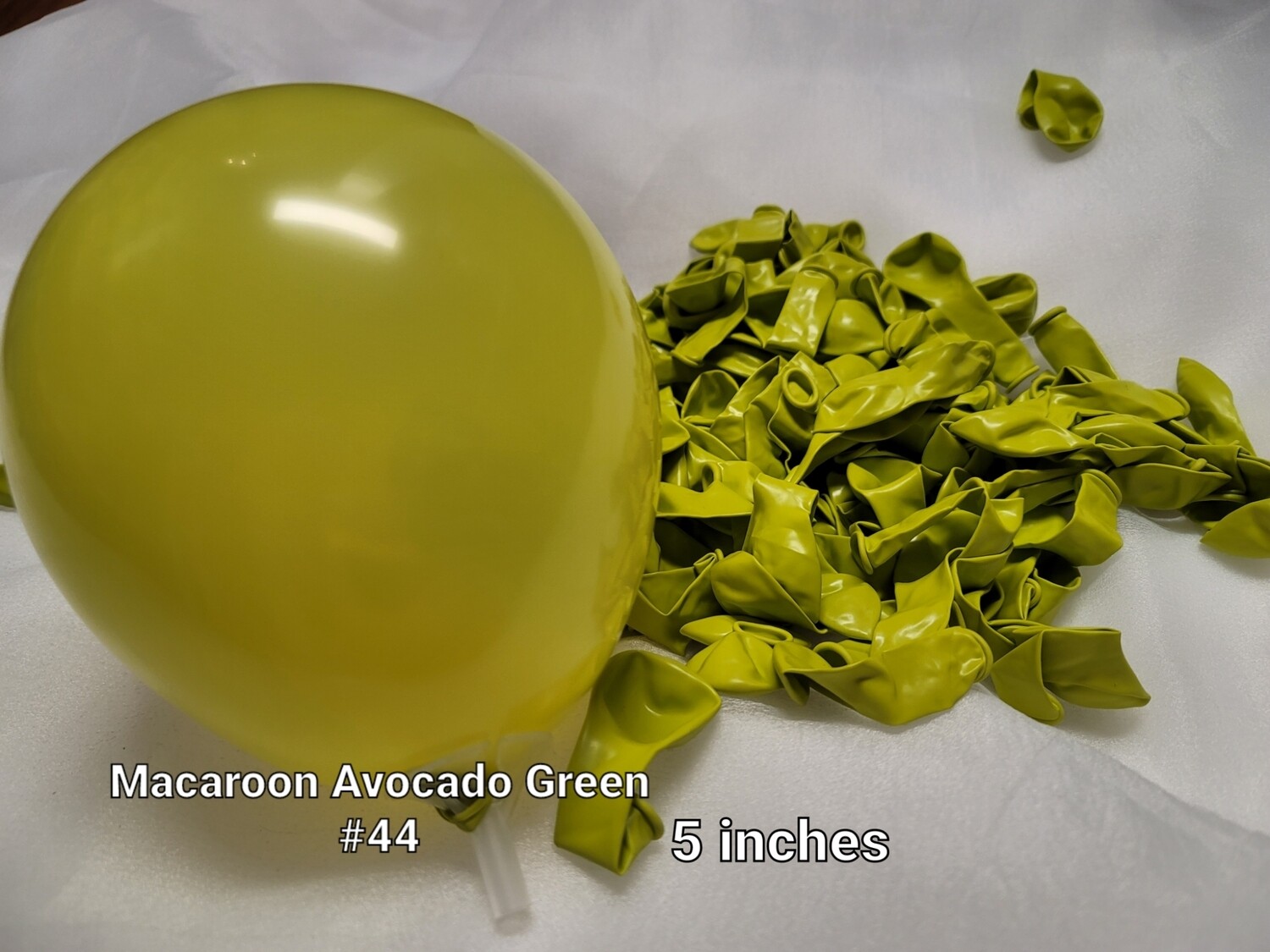Macaroon Avocado Green balloon