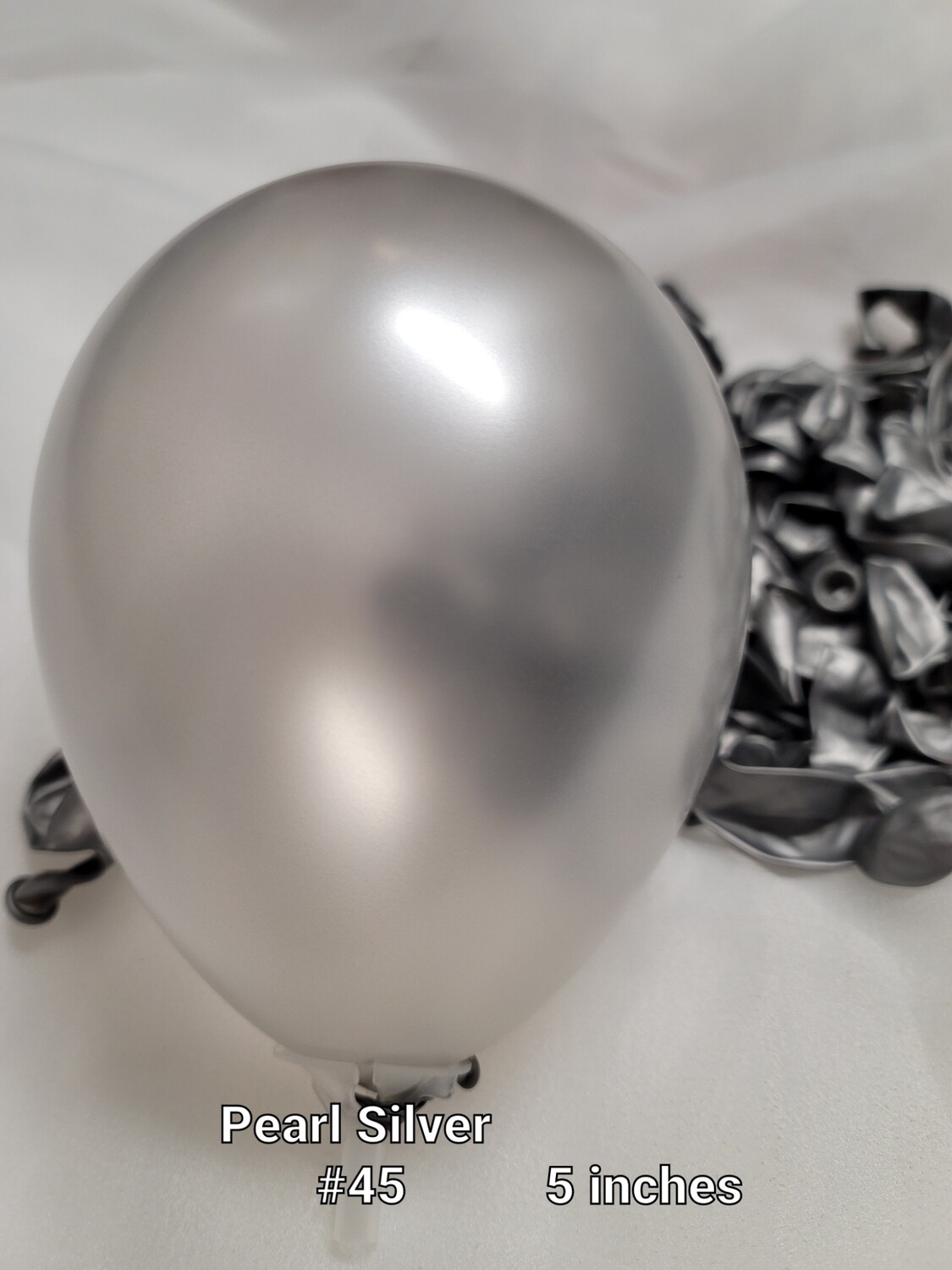 Pearl Silver Balloon