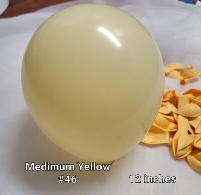 Medium Yellow balloon