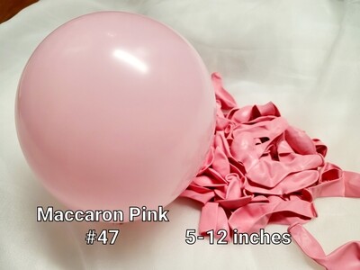 Maccaron Pink balloon
