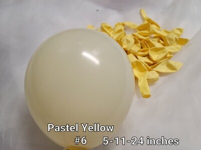 Pastel Yellow balloon