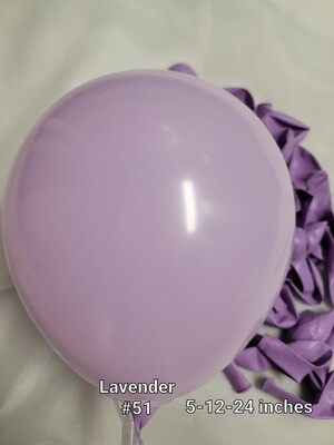 Macaroon Lavender balloon