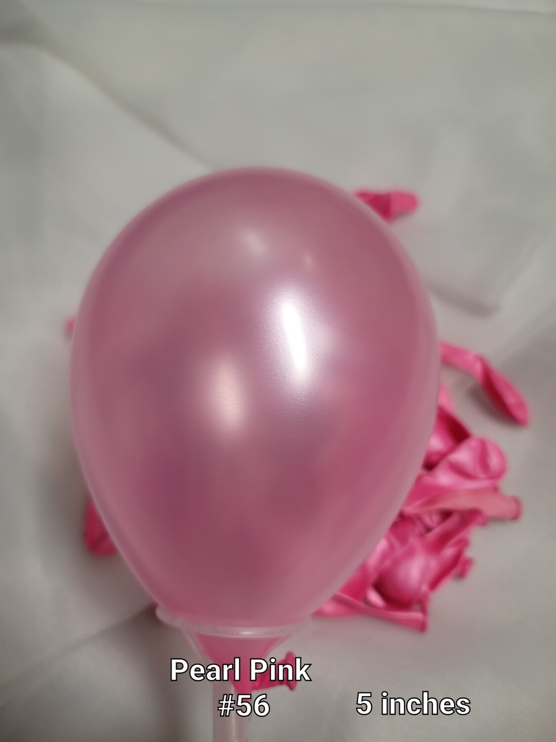 Pearl pink balloon