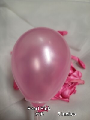 Pearl pink balloon