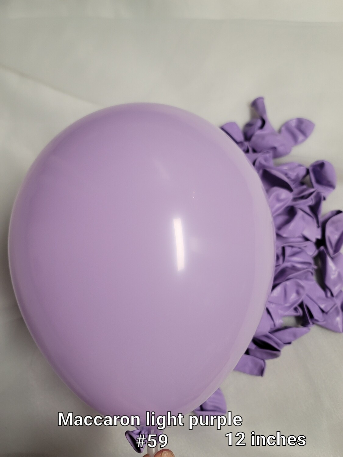 Macaroon light Purple balloon
