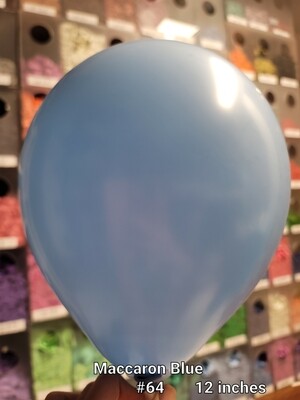 Maccaron Blue balloon