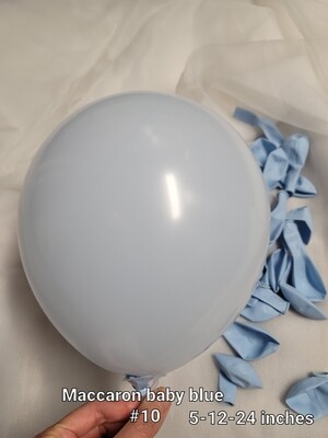 Maccaron baby blue balloon