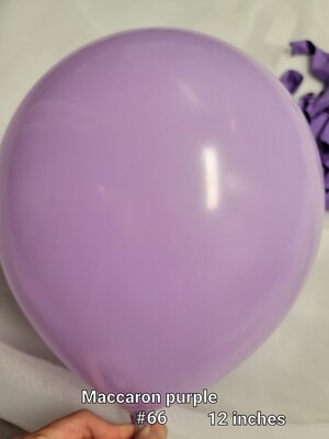 Maccaron purple balloon