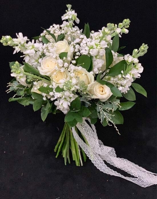 Fresh flowers Bridal bouquet - bridesmaid bouquet
 - FF004