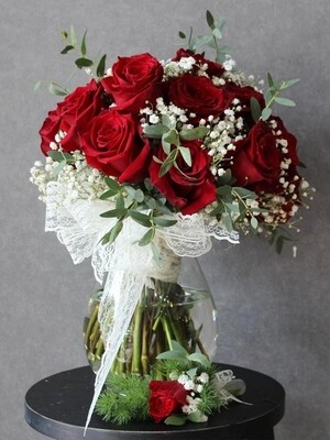 Fresh flowers Bridal bouquet - HC012
