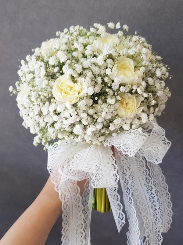 Fresh flowers Bridal bouquet - bridesmaid bouquet
-HC010