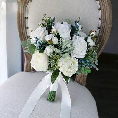 Silk flowers Bridal bouquet - SHC004